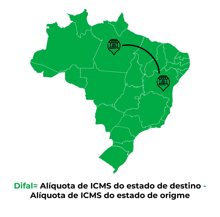 Imagem 04: Mapa do DIFAL
