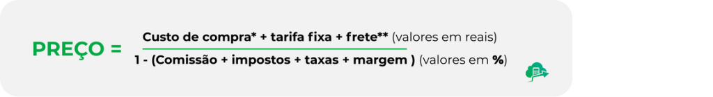 Precificação Mercado Livre
