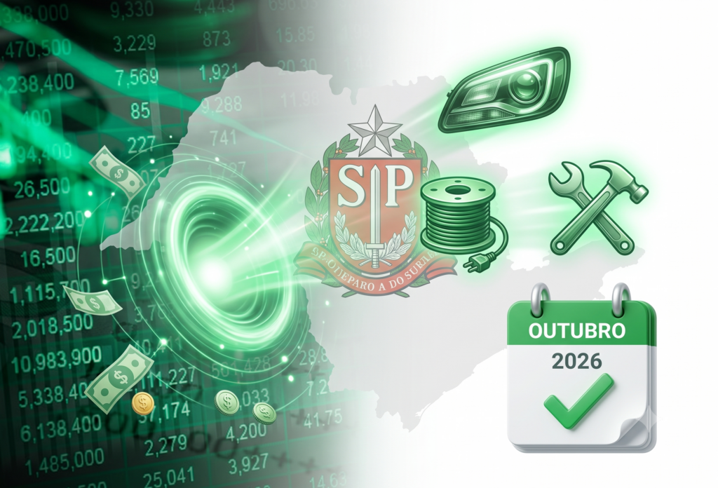 ICMS-ST SP 2026: Autopeças, Materiais Elétricos e Ferramentas Saem da ST em Outubro